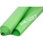 Коврик для йоги и фитнеса Bradex SF 0683, 190х61х0,4 см, зеленый - Фото 5