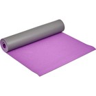 Коврик для йоги и фитнеса Bradex SF 0689, 190х61х0,6 см, двухслойный фиолетовый - Фото 3