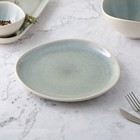 Тарелка фарфоровая обеденная Magistro Ocean, d=23 см, цвет голубой - Фото 2