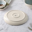 Тарелка фарфоровая обеденная Magistro Ocean, d=23 см, цвет голубой - Фото 4