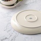 Тарелка фарфоровая обеденная Magistro Ocean, d=23 см, цвет голубой - Фото 5