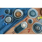 Блюдо фарфоровое для подачи Magistro Ocean, 20×13 см, цвет голубой - Фото 6