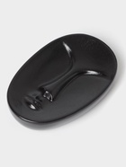 Аксессуары для ванной SAVANNA «Вуду», 3 предмета, мыльница, дозатор для мыла, стакан, чёрные - Фото 3