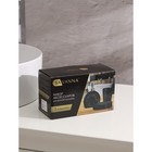 Набор аксессуаров для ванной комнаты SAVANNA «Легенда», 3 предмета (дозатор 370 мл, мыльница, стакан), цвет серый - Фото 7