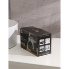 Набор аксессуаров для ванной комнаты SAVANNA «Легенда», 3 предмета (дозатор 370 мл, мыльница, стакан), цвет серый - Фото 8
