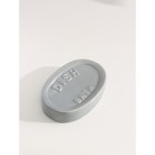 Набор аксессуаров для ванной комнаты SAVANNA «Легенда», 3 предмета (дозатор 370 мл, мыльница, стакан), цвет голубой - фото 21292004