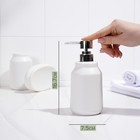 Набор аксессуаров для ванной комнаты SAVANNA «Глянец», 3 предмета (мыльница, дозатор для мыла, стакан), цвет белый - Фото 3