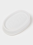 Набор аксессуаров для ванной комнаты SAVANNA «Бэкки», 3 предмета (мыльница, дозатор для мыла 400 мл, стакан), керамика, цвет белый - Фото 5