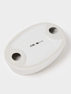 Набор аксессуаров для ванной комнаты SAVANNA «Бэкки», 3 предмета (мыльница, дозатор для мыла 400 мл, стакан), керамика, цвет белый - Фото 6