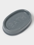 Аксессуары для ванной SAVANNA «Бэкки», 3 предмета, мыльница, дозатор для мыла 400 мл, стакан, серо-голубые - Фото 2