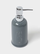 Аксессуары для ванной SAVANNA «Бэкки», 3 предмета, мыльница, дозатор для мыла 400 мл, стакан, серо-голубые - Фото 6