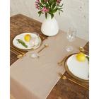 Дорожка Этель 130×35 см, цв. кофейный, 60% хл 40% пэ, 370 г/м² - фото 51732511