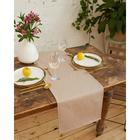 Дорожка Этель 130×35 см, цв. кофейный, 60% хл 40% пэ, 370 г/м² - фото 51732512