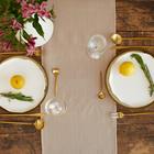 Дорожка Этель 130×35 см, цв. кофейный, 60% хл 40% пэ, 370 г/м² - фото 51732513