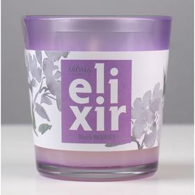 Свеча ароматическая в стакане ELIXIR "Black Berries", 140 г, лесные ягоды 7030425