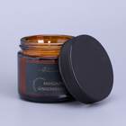 Ароматическая свеча в банке Mandarin gingerbread, соевый воск, 50 г, мандарин, пряник - Фото 2