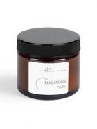 Ароматическая свеча в банке Macaroon yuzu, соевый воск, 50 г, печенье и юзу - Фото 3