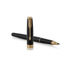 Ручка-роллер Parker Sonnet Core T530 Lacquer Black GT F 0.5 мм, корпус из нержавеющей стали, чёрные чернила (1931496) - Фото 4