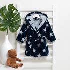 Халат махровый детский Крошка Я «Звездочки» размер 32, цвет синий, 100% хлопок 360 г/м2 - Фото 10