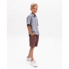 Шорты для мальчика MINAKU: Casual collection KIDS, цвет шоколадный, рост 110 см 6535054 - фото 1659796