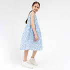 Сарафан для девочки MINAKU цвет голубой, р-р 104 - фото 26598860