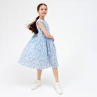 Сарафан для девочки MINAKU цвет голубой, р-р 116 - фото 26598874