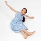 Сарафан для девочки MINAKU цвет голубой, р-р 116 - фото 26598875