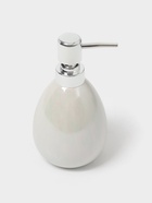 Аксессуары для ванной Pearl, 4 предмета: мыльница, дозатор для мыла 400 мл, 2 стакана - Фото 4