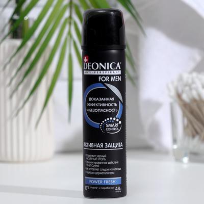 Антиперспирант Deonica FOR MEN, Активная защита, 75 мл