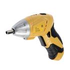 Отвертка ТУНДРА, двухпозиционная рукоятка, подсветка, Li-ion 1300 mAh, 200 об/мин, 3.5 Н*м - Фото 7