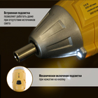 Отвертка ТУНДРА, двухпозиционная рукоятка, подсветка, Li-ion 1300 mAh, 200 об/мин, 3.5 Н*м - Фото 3