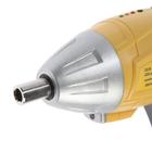 Отвертка ТУНДРА, двухпозиционная рукоятка, подсветка, Li-ion 1300 mAh, 200 об/мин, 3.5 Н*м - Фото 10