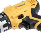 Шуруповерт ТУНДРА, патрон БЗ до 10 мм, подсветка, Ni-Cd=800 mAh=12V, 550 об/мин, 10 Н*м - Фото 11