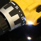 Шуруповерт ТУНДРА, патрон БЗ до 10 мм, подсветка, Ni-Cd=800 mAh=12V, 550 об/мин, 10 Н*м - Фото 13