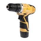 Шуруповерт ТУНДРА, патрон БЗ до 10 мм, подсветка, Li-ion 1300 mAh=12V, 550 об/мин, 18 Н*м - Фото 5