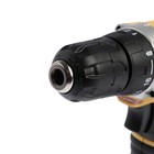 Шуруповерт ТУНДРА, патрон БЗ до 10 мм, подсветка, Li-ion 1300 mAh=12V, 550 об/мин, 18 Н*м - Фото 7