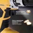 Шуруповерт ТУНДРА, патрон БЗ до 10 мм, подсветка, Li-ion 1300 mAh=16V, 550 об/мин, 24 Н*м - Фото 3