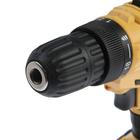 Шуруповерт ТУНДРА, патрон БЗ до 10 мм, LED, Li-ion 1300 mAh=20V, 350/1250 об/мин, 28 Н*м - Фото 9