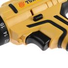 Шуруповерт ТУНДРА, патрон БЗ до 10 мм, LED, Li-ion 1300 mAh=20V, 350/1250 об/мин, 28 Н*м - Фото 10