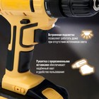 Шуруповерт ТУНДРА, патрон БЗ до 10 мм, LED, 2 х Li-ion 1.3 Ah=20V, 350/1250 об/мин, 28 Н*м - Фото 2