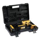 Шуруповерт ТУНДРА, патрон БЗ до 10 мм, LED, 2 х Li-ion 1.3 Ah=20V, 350/1250 об/мин, 28 Н*м - Фото 14