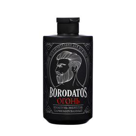 Шампунь-энергетик парфюмированный Borodatos "Огонь", 400 мл