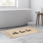 Коврик Этель Oh la la 45х70 см, 50% хл, 50% п/э  (артикул 5358685)  большой выбор товаров оптом и в розницу по низким ценам с доставкой