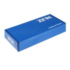 Смеситель для кухни ZEIN Z2109, однорычажный, гибкий излив, картридж 40 мм, зеленый/хром 5478289 - фото 13748842