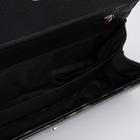 Сумка-клатч El Masta с клапаном, наружный карман, цвет чёрный - Фото 3
