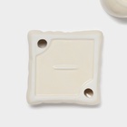 Чайная пара «Зефирка», 3 предмета: чашка 250 мл, блюдце d=13.7 см, ложка, керамика, бежевая - Фото 12