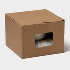 Чайная пара "Зефирка", чашка 250 мл, блюдце d 13 см, цвет бежевый, предметы для чайной церемонии - фото 809272554