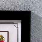 Набор фоторамок МДФ "OfficeSpace" 15х21 см, 4 шт, чёрный (пластиковый экран) - Фото 2