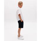 Шорты для мальчика MINAKU: Casual Collection KIDS KIDS цвет тёмно-синий, рост 122 - Фото 2