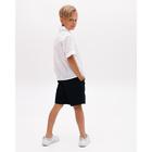 Шорты для мальчика MINAKU: Casual Collection KIDS KIDS цвет тёмно-синий, рост 122 - Фото 3